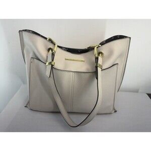 Steve Madden Bdonna Double Pocket Tote Bag Purse  + Floral Inner Bag READ